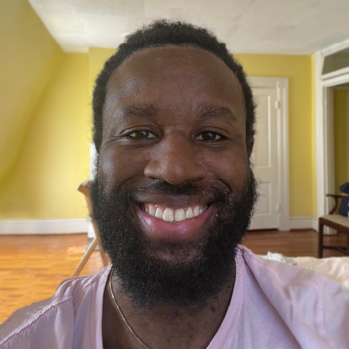 A portrait of JJJJJerome Ellis: he is looking directly at the camera, with a smile.